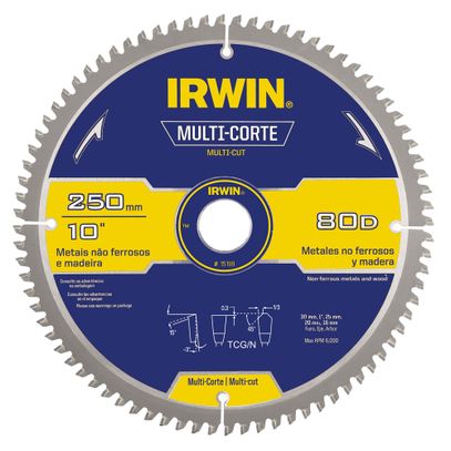 DISCO SERRA VIDEA IRWIN MULTICORTE 7 1/4 48D F30