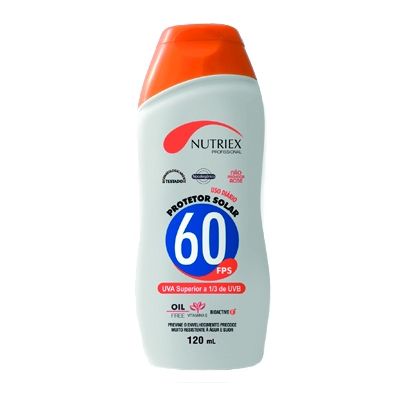 PROTETOR SOLAR FPS 60 120ml NUTRIEX