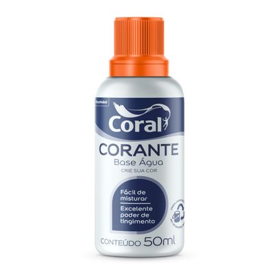 CORANTE CORAL 50ml LARANJA