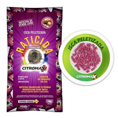 RATICIDA 1kg (40x25g) CITROMAX