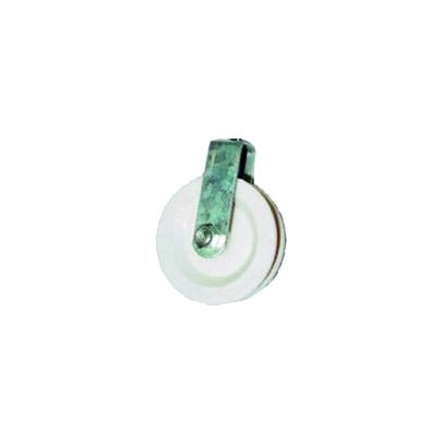 ROLDANA PLASTICA 8cm S/ PARAFUSO GS