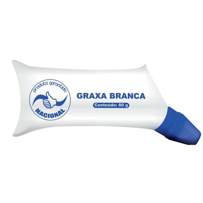 GRAXA BRANCA LITIO BISNAGA 80g NACIONAL
