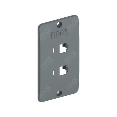CONDULETE PLACA P/2 RJ45 3/4 CINZA INPOL