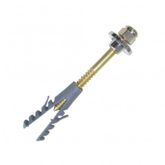 PARAFUSO FIX VASO B08x65mm LATAO/ZAMAC SC(20) NACIONAL