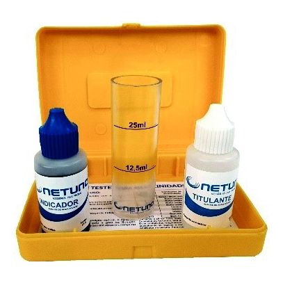KIT DE TESTE ALCALINIDADE NETUNO