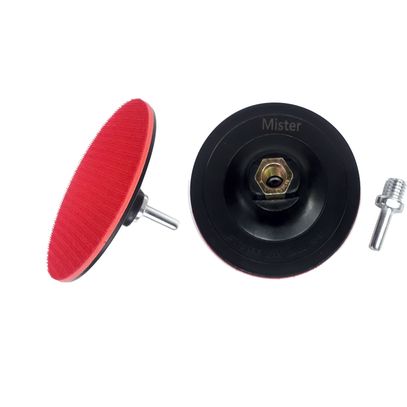 DISCO BORRACHA PLUMA 4 C/ ADAP MISTER
