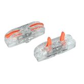 CONECTOR EMENDA RAPIDO LINEAR 1F (2PCS) 0,5-4,0mm MISTER