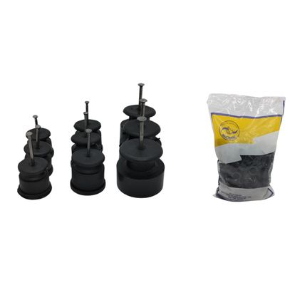 ISOLADOR ROLDANA PVC 30 C/PREGO NACIONAL