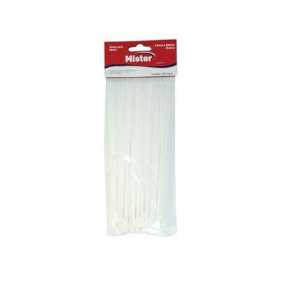 CINTA LACRE 10x800 (25)BRANCA NYLON MISTER