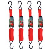 CINTA P/CARGA C/CAT  200kg/f 25mm x4m C/4 MISTER