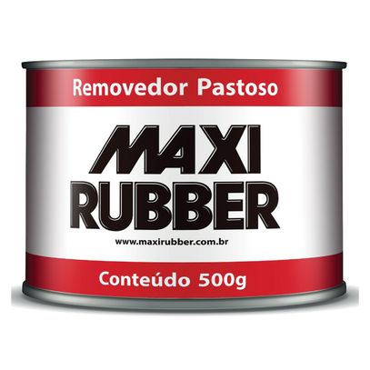 REMOVEDOR PASTOSO 500g MAXI RUBBER 2MS006