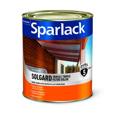 SPARLACK VERNIZ SOLGARD T FILTRO NAT BR 900ml