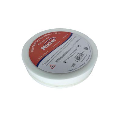 FITA PAPEL MICROPERFURADA DRYWALL 50mm x 150m MISTER