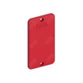 CONDULETE PLACA CEGA 3/4 VERMELHO INPOL