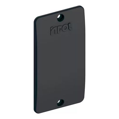 CONDULETE PLACA CEGA 1 PRETO INPOL
