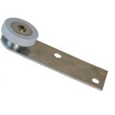 ROLDANA 1R LISA 25mm HASTE CHAPA ROLDAMAX