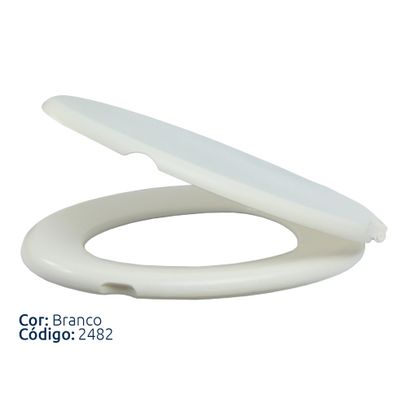 ASSENTO ALUMASA ALMOFADADO BRANCO