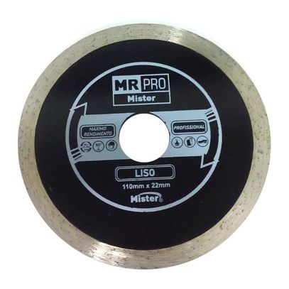 DISCO DIAMANTADO MRPRO 180mm LISO MISTER