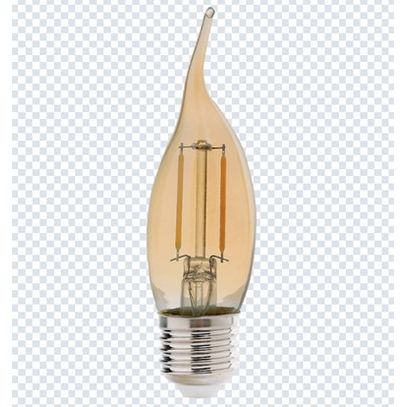 LAMP LED FILAM VELA CHAMA 2W E27 BIV AVANT