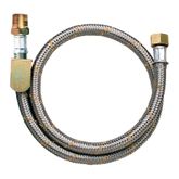 GAS LIG MALHA ACO 3/8x1,00m 1/2(E)x1/2(I) 2543 JACK