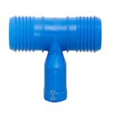 POLIETILENO TEE 1.1/4 AZUL BIANPLAST