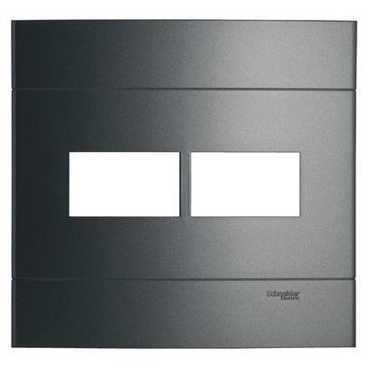 DECOR PLACA 4x4 2MOD DISTANC PRATA FUME PRM044425