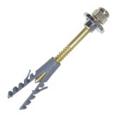 PARAFUSO FIX VASO B10x75mm LATAO LUXO SC(20) NACIONAL