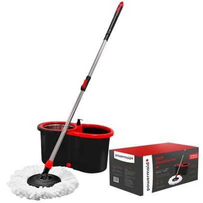 MOP GIRATORIO PRO CESTO INOX BALDE 13L POWERMAID