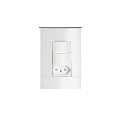 LUNARE INTERRUPTOR 2(S)+TOMADA NBR 10A PRM44721