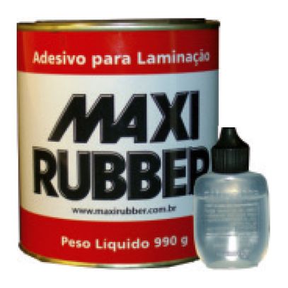 RESINA P/LAMINACAO 990g MAXI RUBBER  3MG045