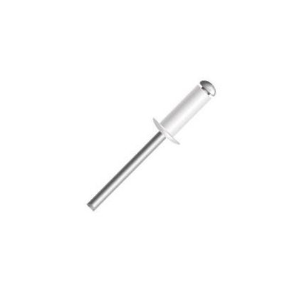 REBITE ALUMINIO 4,0x15 C/(1000) BRANCO MISTER