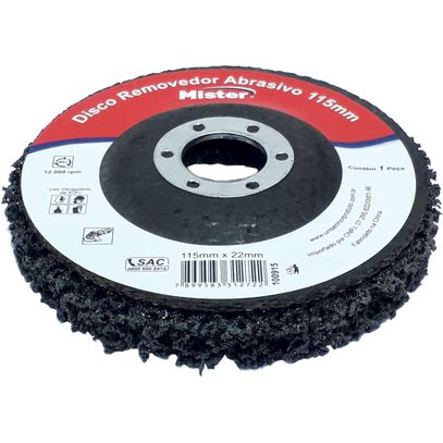 DISCO ABRASIVO REMOVEDOR 115x14mm MISTER