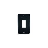 CONDULETE PLACA P/1TECLA 3/4 PRETO INPOL