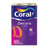 TINTA DECORA MATE FO BCO NEVE 18L