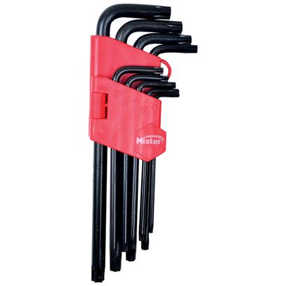 CHAVE TORX L(JOGO 9PC) CRV SUP MISTER