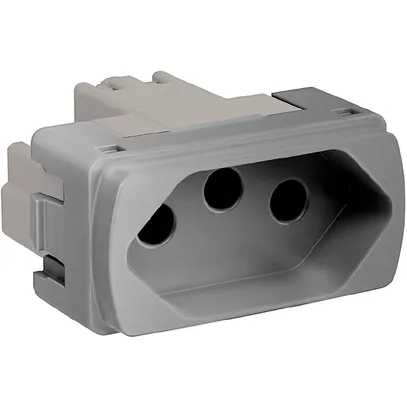 MILUZ MOD TOMADA NBR 20A ALUM S3B70352