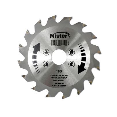 DISCO SERRA VIDEA 4 3/8 (16D-F20) MISTER