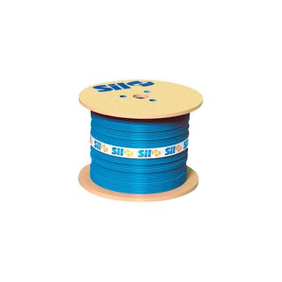 FIO CABO FLEX CARRET 750V  6,0mm AZUL SIL(600m)