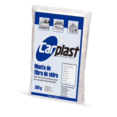MANTA FIBRA DE VIDRO 320g CARPLAST CA049