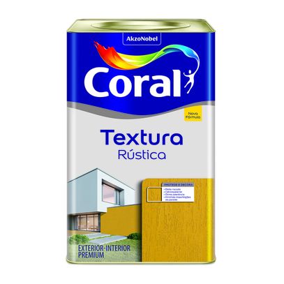 TEXTURA ACRILICA RUSTICO BRANCO CORAL 18L (22Kg)