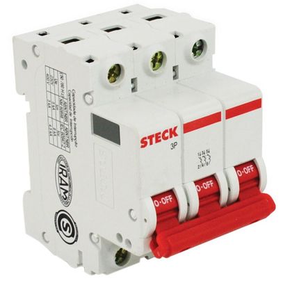 DIN STECK SD63 TRIF C 100A 10KA SD3C100