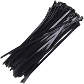 CINTA LACRE 4,6x300 (10) PRETA NYLON PA66 NACIONAL