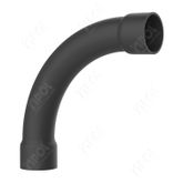 CONDULETE CURVA BOLSA 1/2 PRETO INPOL