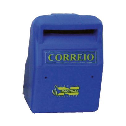 CAIXA CORREIO NACIONAL 26x19x15 AZUL