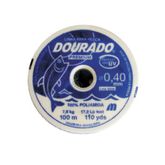 LINHA NYLON PESCA 1,00mm(100m) DOURADO