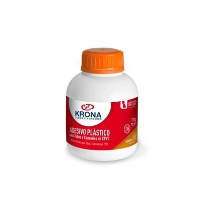 CPVC ADESIVO 175g C/PINCEL APLICADOR ULTRATERM KRONA