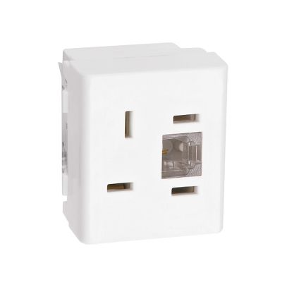 LUNARE MOD TOMADA TEL+RJ11 PRM47401