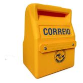 CAIXA CORREIO NACIONAL 26x19x15 AMARELA