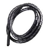 TUBO ESPIRAL 1,0m 1/2 PRETO MISTER