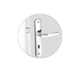 FECHADURA SOPRANO POP CROM INT 03002.0811.18